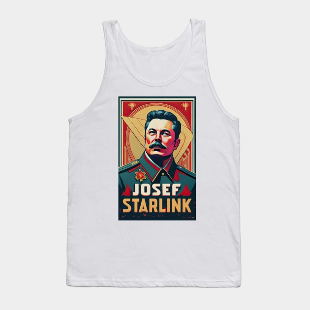 All Hail Father Starlink! Tank Top by SarjisHemmo.com